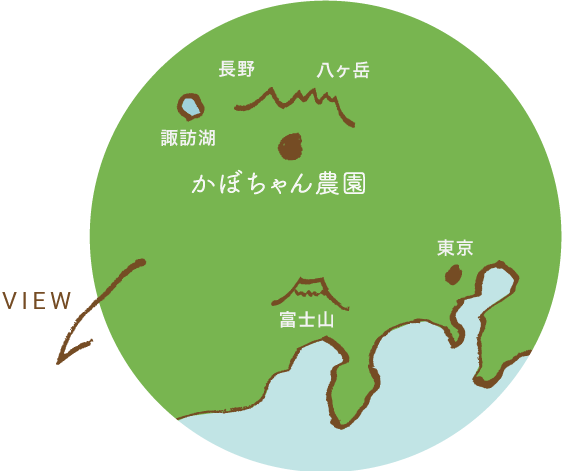 かぼちゃん農園地図